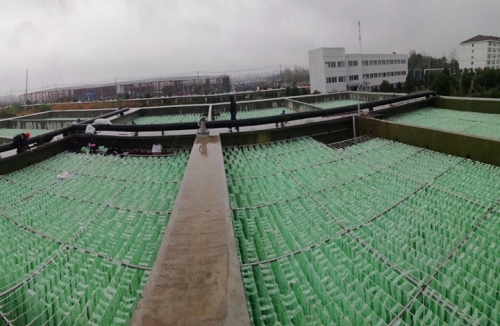欧洲杯正规下单平台新质料为安徽某印染废水站提供生物填料革新